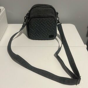 LUG grey crossbody